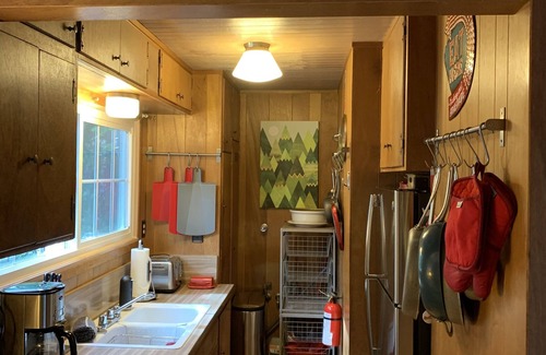 Tahoma Cabin | Vintage cozy cabin in Tahoma overlooking Sugar Pine Point Park