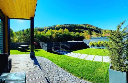 Traisen Resort | Voralpen Lodge - Ferienhaus mit Gym, Sauna & Hot Tub