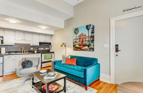 Historic District - North Condo | Walk Everywhere, King Bed, Heated Pool Access
