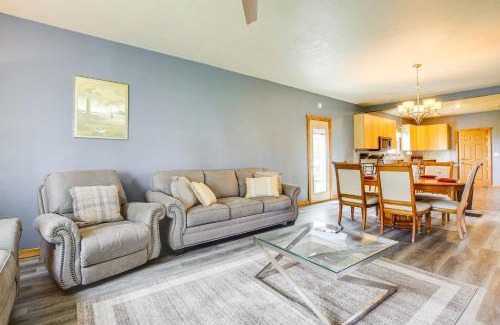 Algoma House | Walk to Beach Home with Game Room and Yard in Algoma!