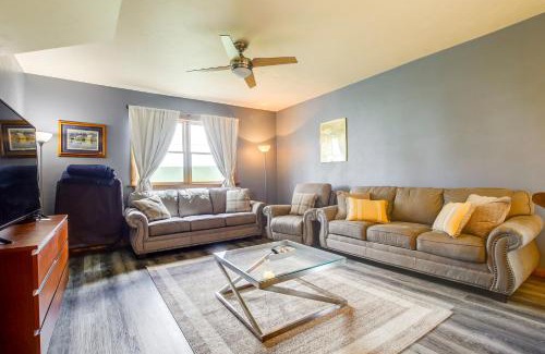 Algoma House | Walk to Beach Home with Game Room and Yard in Algoma!