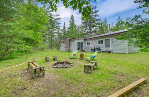 Onaway House | Walk to Black River Secluded Cabin in Onaway