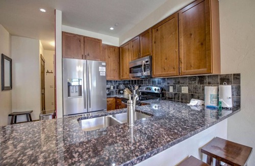 Copper Mountain Village Apartment | Walk to chair lift! West Village, walk to Center Copper, private garage