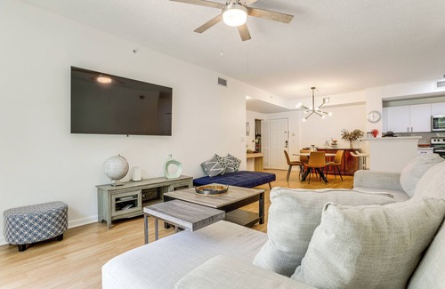 Downtown West Palm Beach Condo | Walk to CityPlace & Clematis Street: Condo w/Pool