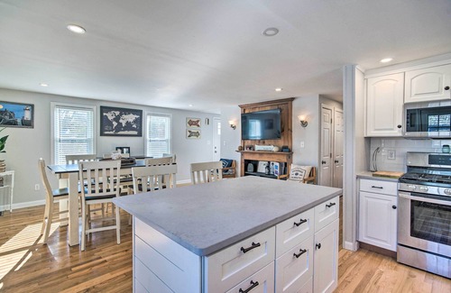 Teaticket House | Walk to Great Pond: Spacious East Falmouth Home