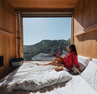 Saltillo Apartment | Wander Cabins, Cabaña con Vista Única a la Sierra de Artega
