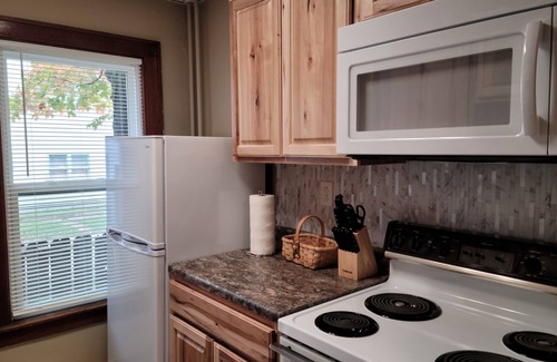 Negaunee Apartment | Warm & welcoming 1 bedroom apartment with patio