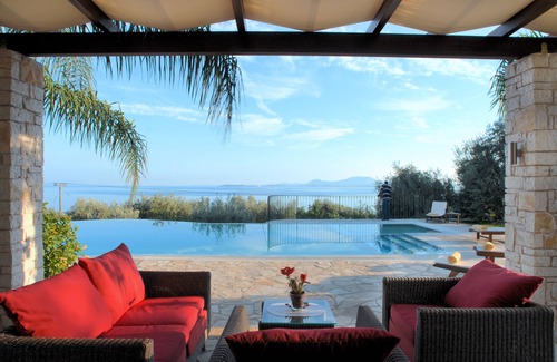 Barbati Villa | Watchtower House, Family-Friendly Prime Located Built In 1 Ha. Of Olive Groves