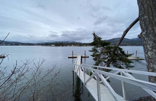 Juan de Fuca Electoral Area Apartment | Water Front Home with Private Dock and Hottub