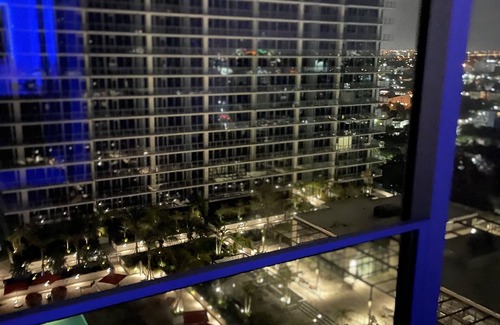 East Little Havana Apartment | Water View luxury two bedroom condo