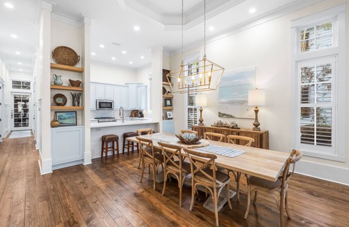 Forest District House | WaterColor Bliss with Beach Club Access, Bikes, Electric Cart, and Screened Porch with Fireplace.