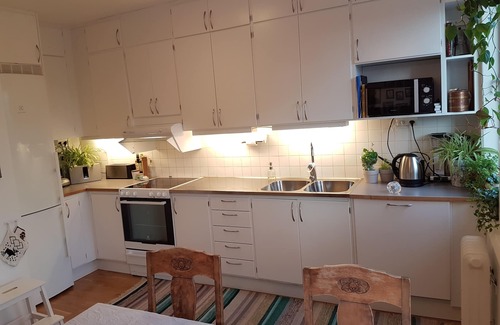 Kungsholmen Apartment | Waterfront with lovely sunny balcony 2-bedroom & big kitchen