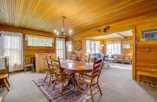 Oden House | Waterfront Alanson Cottage with Dock and Lake Access!