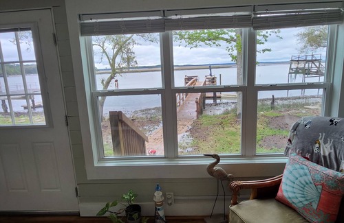 Camden Cottage | Waterfront coastal property with private dock. Beautiful sunrises and sunsets