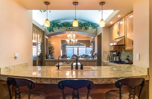 Playas de Rosarito Condo | Waterfront condo with heated pool, hot tub, balcony, fireplace, & central AC