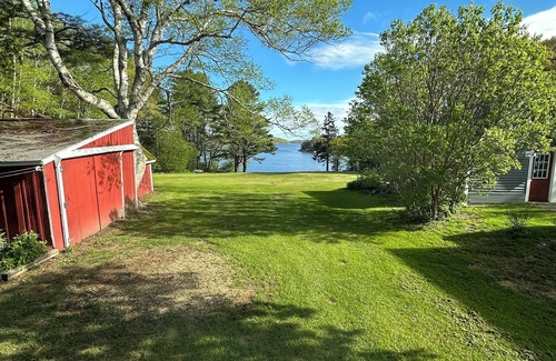 Phippsburg House | Waterfront cottage with views of 2 lighthouses that's close to Popham Beach