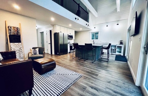Sweden House | Waterfront Eco Friendly House Near White Mountains, fire pit, outdoor sauna