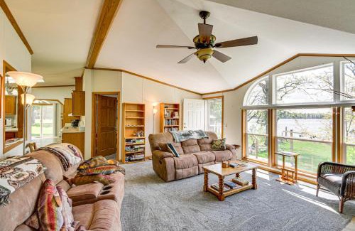 Wilkinson House | Waterfront Family Home with Yard on Portage Lake
