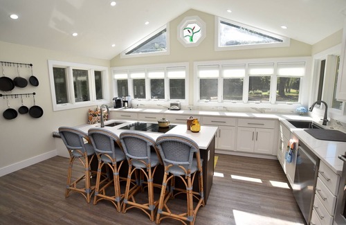 Weirwood House | Waterfront family home with great views, full kitchen, & strong Wi-Fi.