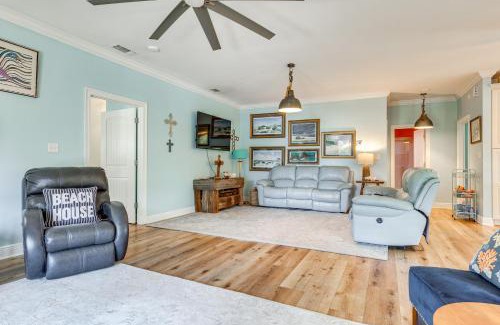 Gautier House | Waterfront Gulf Coast Home with Outdoor Oasis!
