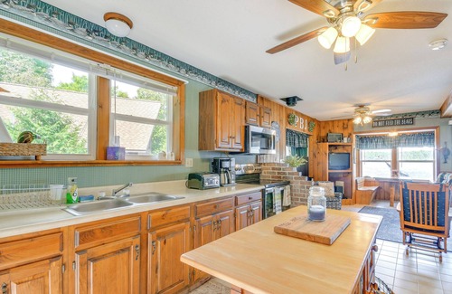 Town of Diana House | Waterfront Harrisville Home w/Outdoor Fireplace!