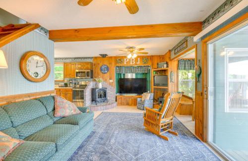 Town of Diana House | Waterfront Harrisville Home with Outdoor Fireplace!