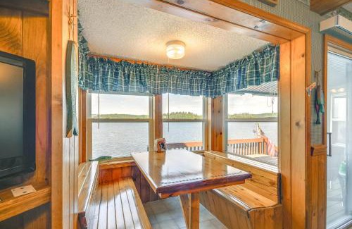 Town of Diana House | Waterfront Harrisville Home with Outdoor Fireplace!