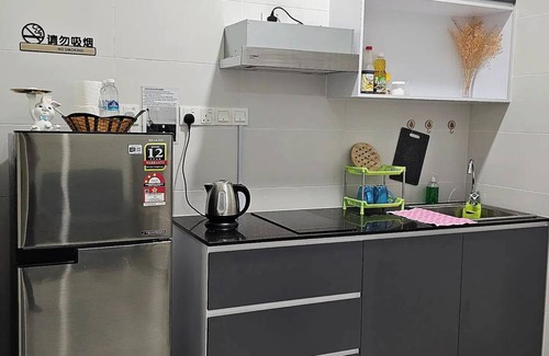 Kuching Condo | Waterfront Home, Serene view @Riverine Resortnn