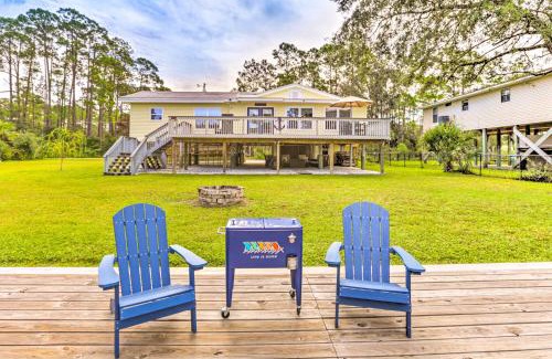 Ochlockonee Bay House | Waterfront Home Spectacular On-Site Fishing!