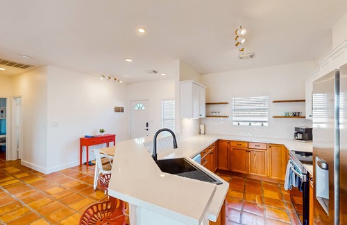 Lago Vista House | Waterfront home w/open layout kitchen, lg deck, W/D, Private dock with kayaks,