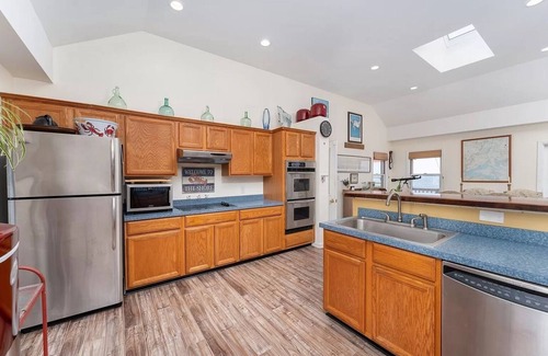 Shirley House | Waterfront Home with Dock! Amazing Views! Close To Beaches!