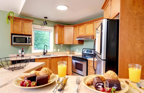 Wentworth-Nord House | Waterfront, hot tub, dock, beautiful view