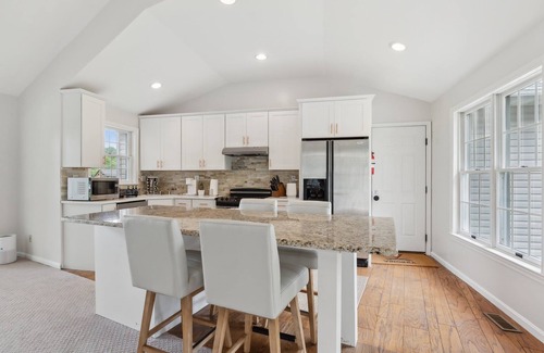Chester House | Waterfront House: Hot Tub, Fire Pit, & Views