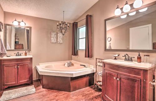 Jefferson House | Waterfront Karnack Home with Boathouse and Deck!