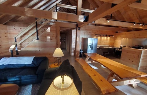 North Washington House | Waterfront Log Home on West Grand Lake