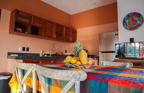 Barra de Navidad Apartment | WATERFRONT PENTHOUSE 75m2 WITH PRIVATE PALAPA TERRACE- INFINITY POOL