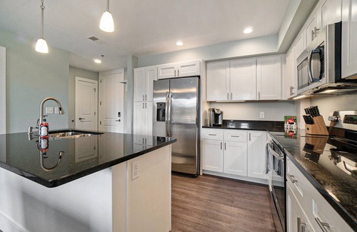 Manistee Condo | Waterfront Penthouse at Edgewater