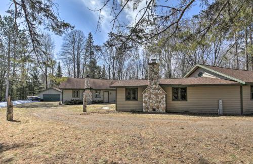 Park Falls House | Waterfront Pike Lake Retreat Snowmobile Paradise