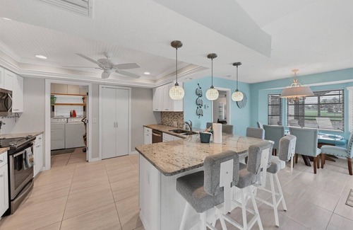 Pebble Beach House | Waterfront Rotonda pool home - 305 Rotonda Circle