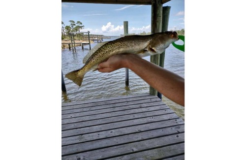 Cape San Blas RV Rental | Waterfront RV Site with Dock