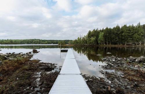 Dover-Foxcroft House | Waterfront Sebec Lake Home with Yard and Fire Pit