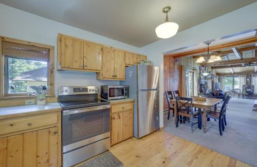 Rapid City House | Waterfront Torch Lake Cottage with Private Beach!