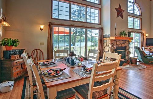 Vandalia House | Waterfront Vandalia House with Dock on Donnell Lake!