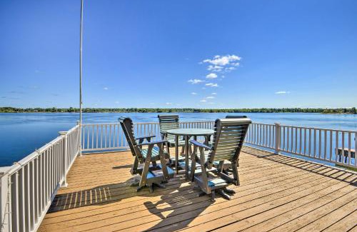 Fineview House | Waterfront Wellesley Island Getaway with Deck!