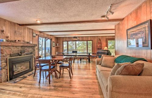 Pine River House | Waterfront Whitefish Lake Home with Dock!