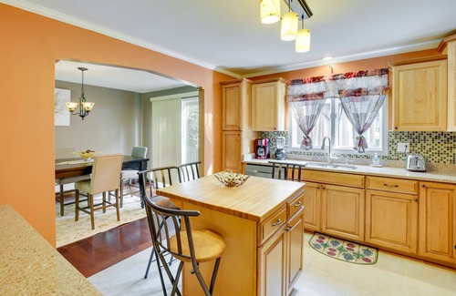 Waterville House | Waterville Home Rental w/Private Yard + Deck!