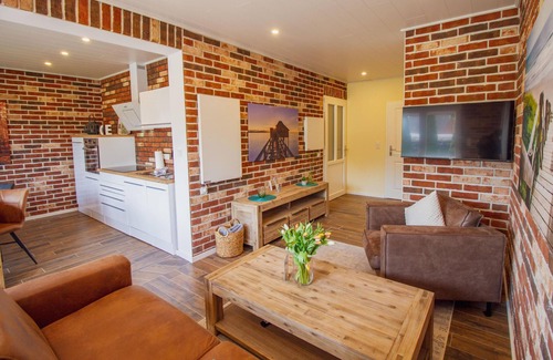 Visquard Apartment | Welcome to the "Lüttje Hütt" holiday apartment in Viskert! This ground floor apartment