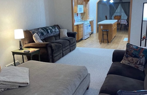 Ontonagon House | Welcome to your Home away from Home. Trail 12 just 200 feet from the front door.