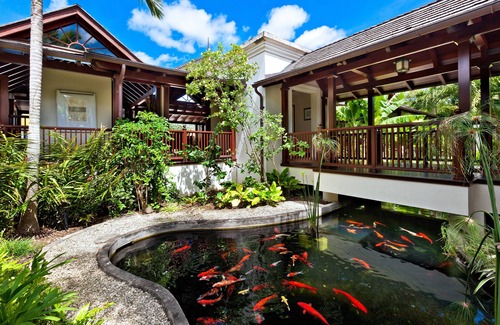 Halcyon Heights Villa | West Coast luxury 4 BR Villa on Sandy Lane near sea, 56’saltwater pool