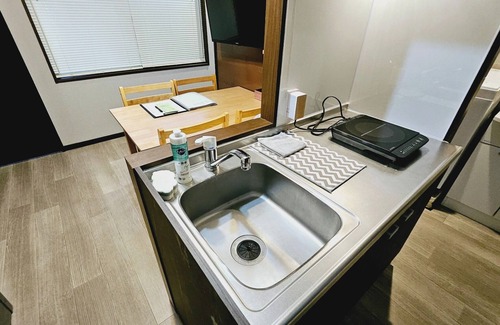 Uzumasa Apartment | West1F 1 double bed 1 bunk bed kitchen - Back 1F/Kyoto Kyōto